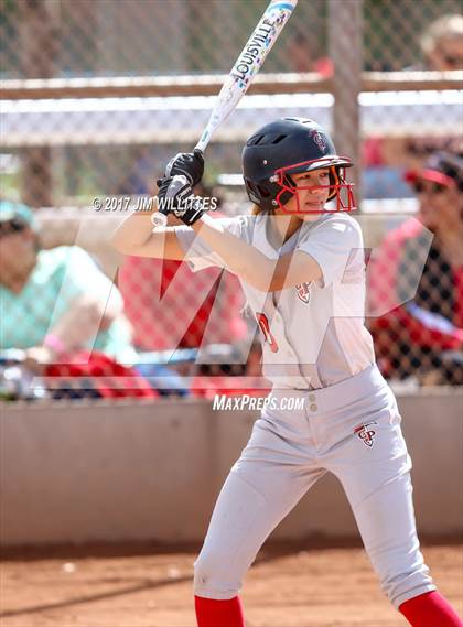 Thumbnail 2 in Chandler Prep vs. Tempe (Chandler Prep Softball Classic) photogallery.