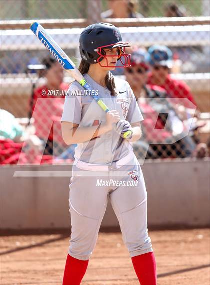Thumbnail 1 in Chandler Prep vs. Tempe (Chandler Prep Softball Classic) photogallery.