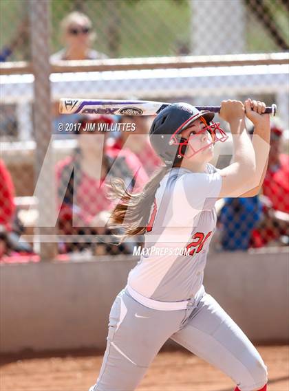 Thumbnail 3 in Chandler Prep vs. Tempe (Chandler Prep Softball Classic) photogallery.