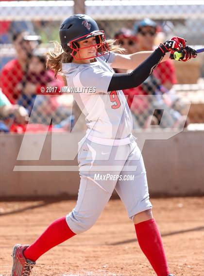 Thumbnail 1 in Chandler Prep vs. Tempe (Chandler Prep Softball Classic) photogallery.
