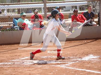 Thumbnail 2 in Chandler Prep vs. Tempe (Chandler Prep Softball Classic) photogallery.
