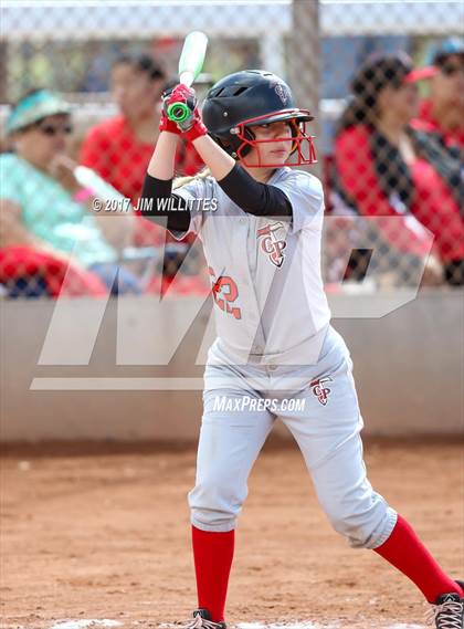 Thumbnail 3 in Chandler Prep vs. Tempe (Chandler Prep Softball Classic) photogallery.