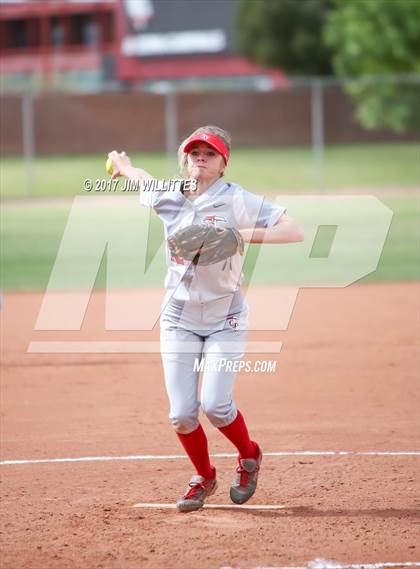 Thumbnail 1 in Chandler Prep vs. Tempe (Chandler Prep Softball Classic) photogallery.