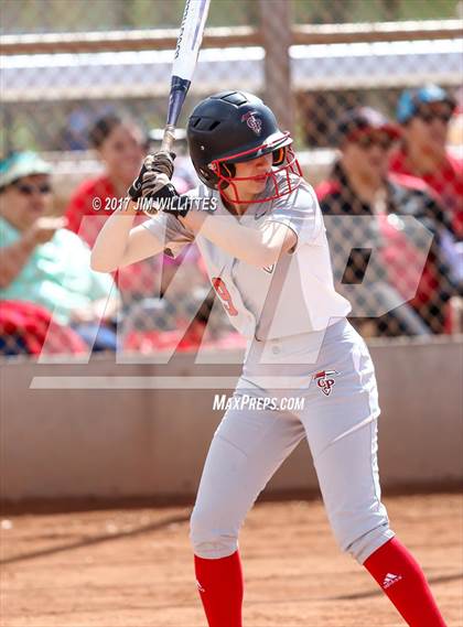 Thumbnail 2 in Chandler Prep vs. Tempe (Chandler Prep Softball Classic) photogallery.