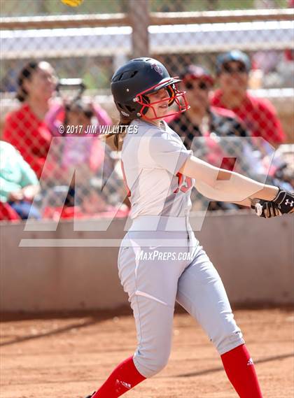 Thumbnail 1 in Chandler Prep vs. Tempe (Chandler Prep Softball Classic) photogallery.