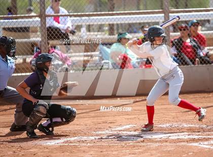 Thumbnail 2 in Chandler Prep vs. Tempe (Chandler Prep Softball Classic) photogallery.