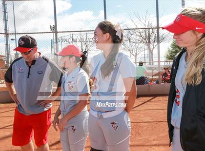 Thumbnail 1 in Chandler Prep vs. Tempe (Chandler Prep Softball Classic) photogallery.