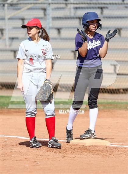Thumbnail 1 in Chandler Prep vs. Tempe (Chandler Prep Softball Classic) photogallery.