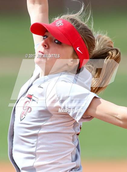Thumbnail 1 in Chandler Prep vs. Tempe (Chandler Prep Softball Classic) photogallery.