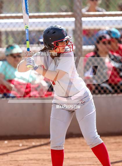 Thumbnail 2 in Chandler Prep vs. Tempe (Chandler Prep Softball Classic) photogallery.