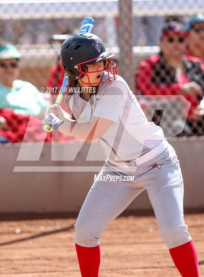 Thumbnail 1 in Chandler Prep vs. Tempe (Chandler Prep Softball Classic) photogallery.