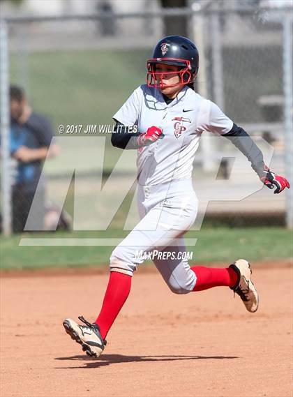 Thumbnail 3 in Chandler Prep vs. Tempe (Chandler Prep Softball Classic) photogallery.