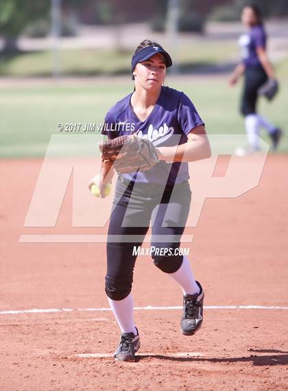 Thumbnail 1 in Chandler Prep vs. Tempe (Chandler Prep Softball Classic) photogallery.