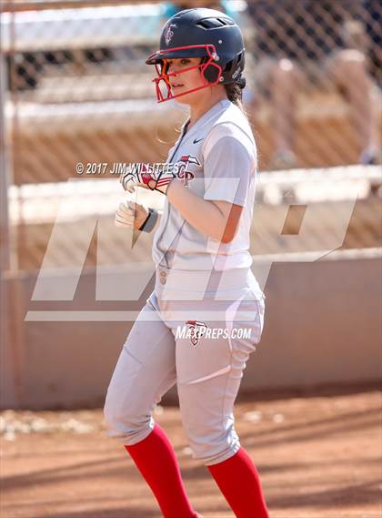 Thumbnail 3 in Chandler Prep vs. Tempe (Chandler Prep Softball Classic) photogallery.