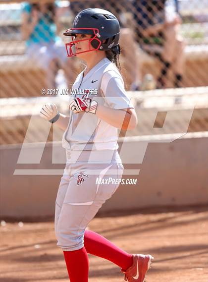 Thumbnail 2 in Chandler Prep vs. Tempe (Chandler Prep Softball Classic) photogallery.