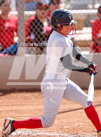 Thumbnail 3 in Chandler Prep vs. Tempe (Chandler Prep Softball Classic) photogallery.