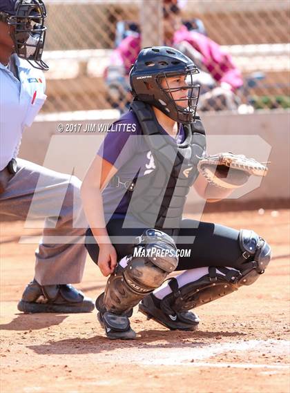 Thumbnail 2 in Chandler Prep vs. Tempe (Chandler Prep Softball Classic) photogallery.