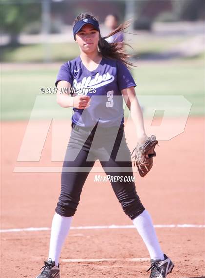 Thumbnail 3 in Chandler Prep vs. Tempe (Chandler Prep Softball Classic) photogallery.