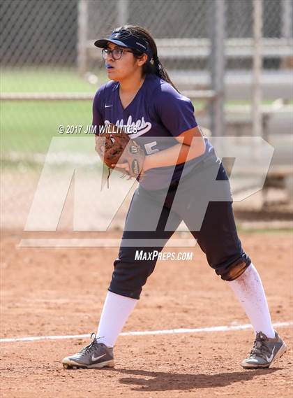 Thumbnail 1 in Chandler Prep vs. Tempe (Chandler Prep Softball Classic) photogallery.