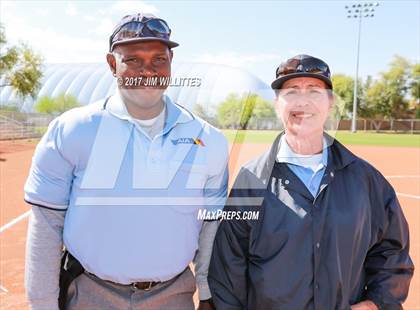 Thumbnail 1 in Chandler Prep vs. Tempe (Chandler Prep Softball Classic) photogallery.