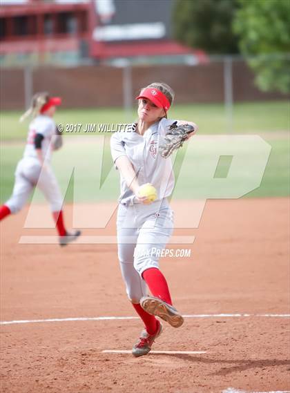 Thumbnail 2 in Chandler Prep vs. Tempe (Chandler Prep Softball Classic) photogallery.