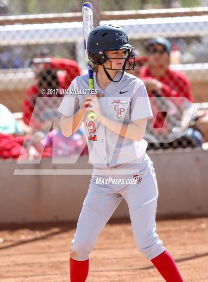 Thumbnail 3 in Chandler Prep vs. Tempe (Chandler Prep Softball Classic) photogallery.