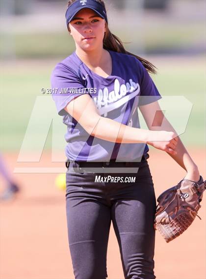 Thumbnail 1 in Chandler Prep vs. Tempe (Chandler Prep Softball Classic) photogallery.