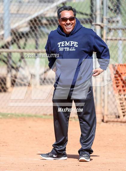 Thumbnail 2 in Chandler Prep vs. Tempe (Chandler Prep Softball Classic) photogallery.
