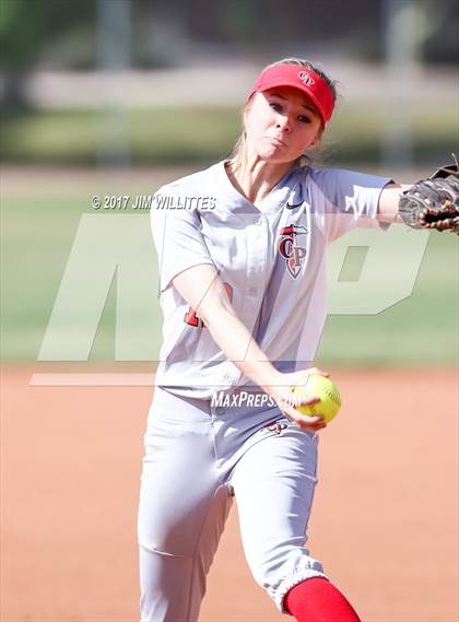 Thumbnail 2 in Chandler Prep vs. Tempe (Chandler Prep Softball Classic) photogallery.