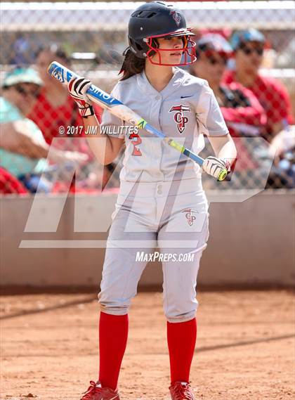 Thumbnail 3 in Chandler Prep vs. Tempe (Chandler Prep Softball Classic) photogallery.
