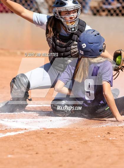 Thumbnail 1 in Chandler Prep vs. Tempe (Chandler Prep Softball Classic) photogallery.