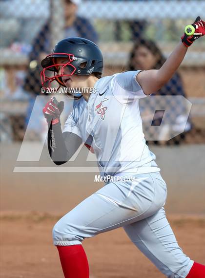 Thumbnail 3 in Chandler Prep vs. Tempe (Chandler Prep Softball Classic) photogallery.