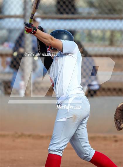 Thumbnail 2 in Chandler Prep vs. Tempe (Chandler Prep Softball Classic) photogallery.