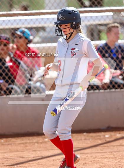 Thumbnail 2 in Chandler Prep vs. Tempe (Chandler Prep Softball Classic) photogallery.