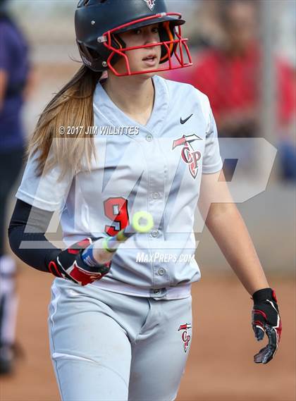 Thumbnail 1 in Chandler Prep vs. Tempe (Chandler Prep Softball Classic) photogallery.