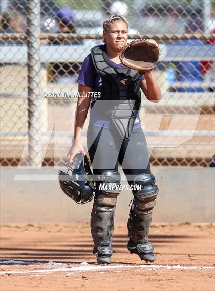 Thumbnail 3 in Chandler Prep vs. Tempe (Chandler Prep Softball Classic) photogallery.