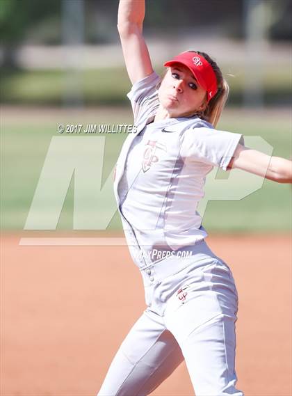 Thumbnail 3 in Chandler Prep vs. Tempe (Chandler Prep Softball Classic) photogallery.