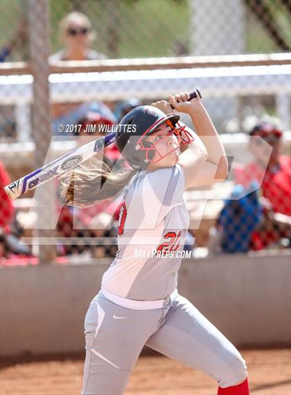 Thumbnail 2 in Chandler Prep vs. Tempe (Chandler Prep Softball Classic) photogallery.