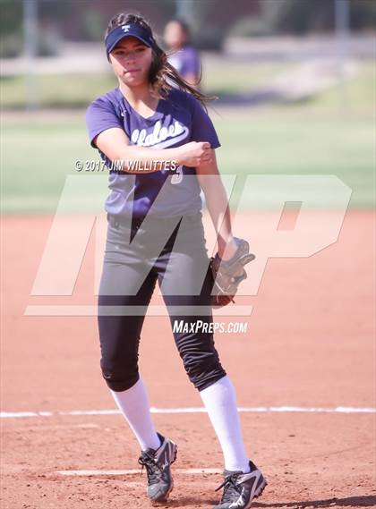 Thumbnail 2 in Chandler Prep vs. Tempe (Chandler Prep Softball Classic) photogallery.