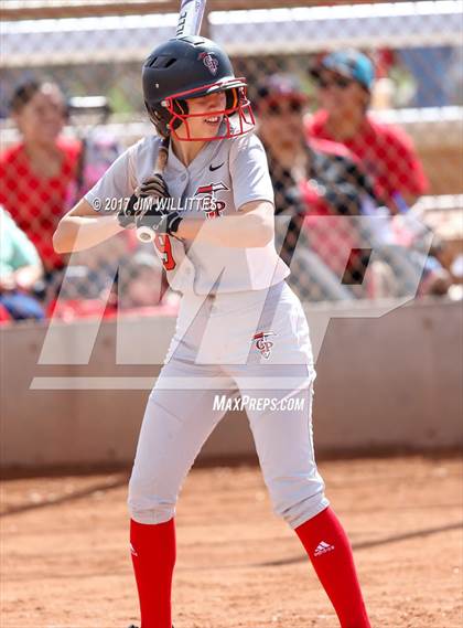 Thumbnail 1 in Chandler Prep vs. Tempe (Chandler Prep Softball Classic) photogallery.