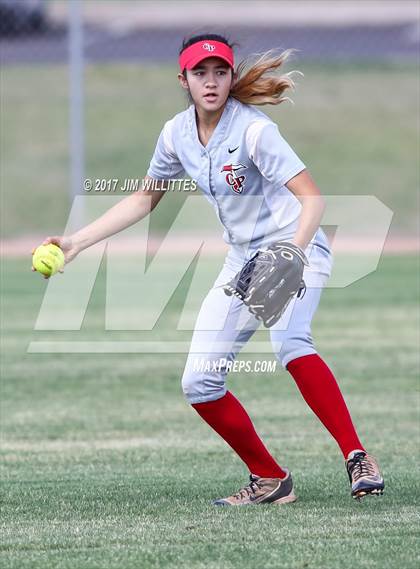 Thumbnail 2 in Chandler Prep vs. Tempe (Chandler Prep Softball Classic) photogallery.