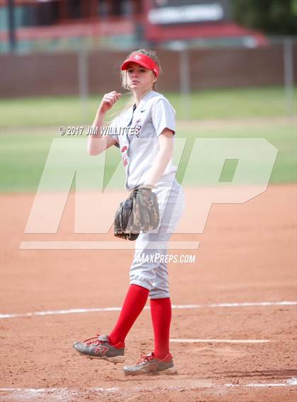 Thumbnail 1 in Chandler Prep vs. Tempe (Chandler Prep Softball Classic) photogallery.