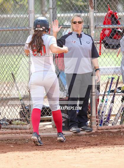Thumbnail 3 in Chandler Prep vs. Tempe (Chandler Prep Softball Classic) photogallery.