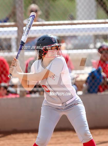 Thumbnail 2 in Chandler Prep vs. Tempe (Chandler Prep Softball Classic) photogallery.
