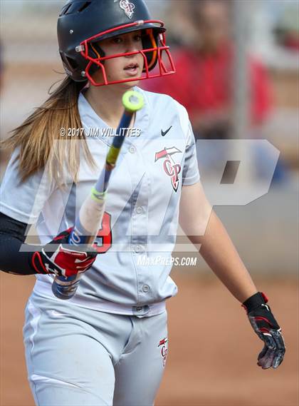 Thumbnail 2 in Chandler Prep vs. Tempe (Chandler Prep Softball Classic) photogallery.