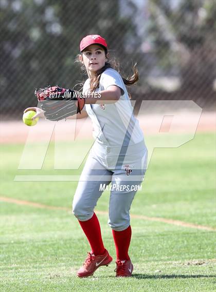 Thumbnail 3 in Chandler Prep vs. Tempe (Chandler Prep Softball Classic) photogallery.