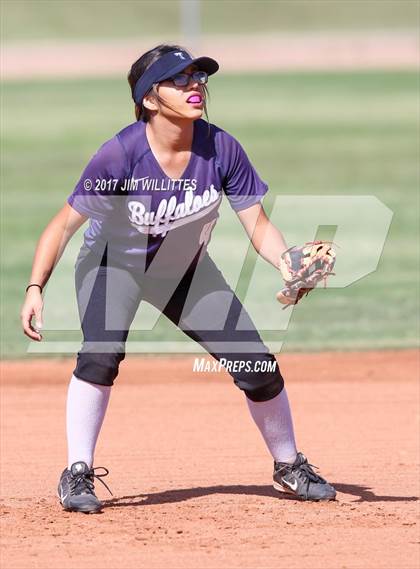 Thumbnail 3 in Chandler Prep vs. Tempe (Chandler Prep Softball Classic) photogallery.