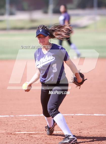 Thumbnail 3 in Chandler Prep vs. Tempe (Chandler Prep Softball Classic) photogallery.