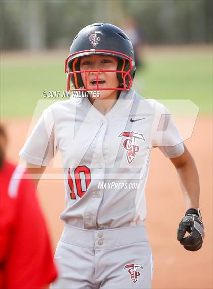 Thumbnail 2 in Chandler Prep vs. Tempe (Chandler Prep Softball Classic) photogallery.