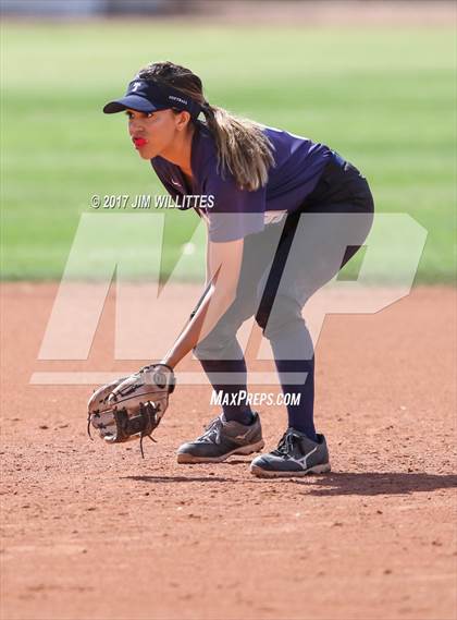 Thumbnail 1 in Chandler Prep vs. Tempe (Chandler Prep Softball Classic) photogallery.